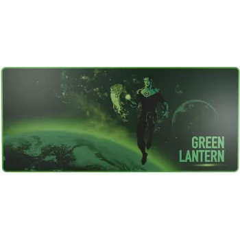 LEXIP X WARNER Green Lantern XXL podložka pod myš - Micro-Woven Fabric, Stitched Edges, Anti-Slip Rubber Base (WAXLXMP0008)