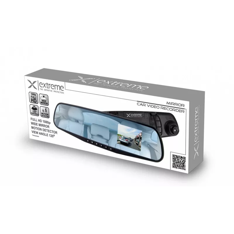 ESPERANZA Extreme XDR103 autokamera v spätnom zrkadle 1080p Full HD 170° širokouhlá