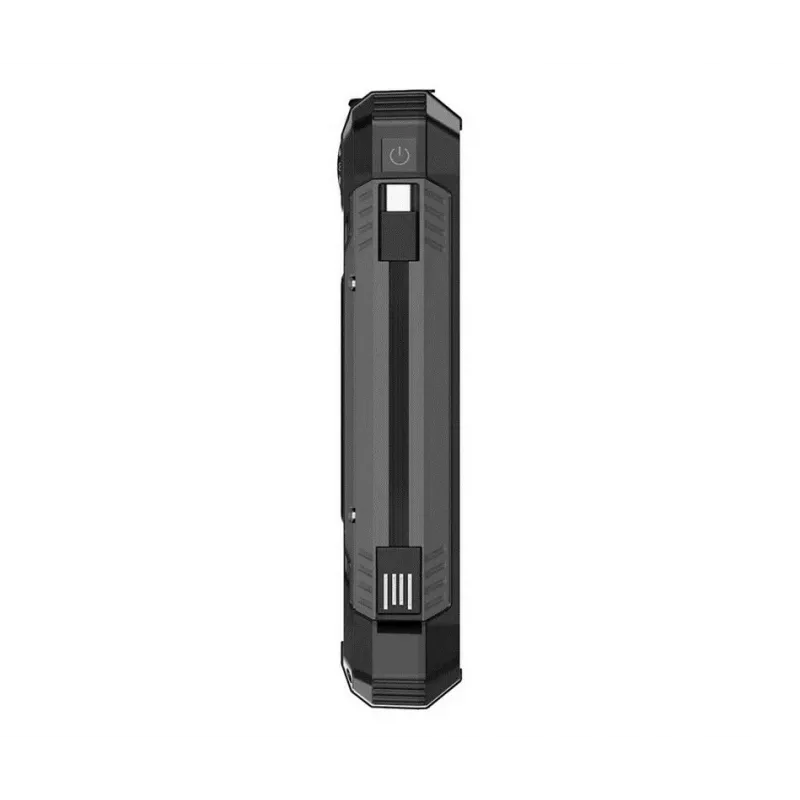 PowerNeed S20000Q 20000mAh vonkajšia solárna power banka s bezdrôtovým nabíjaním, QC3.0 & PD 20W, čierna