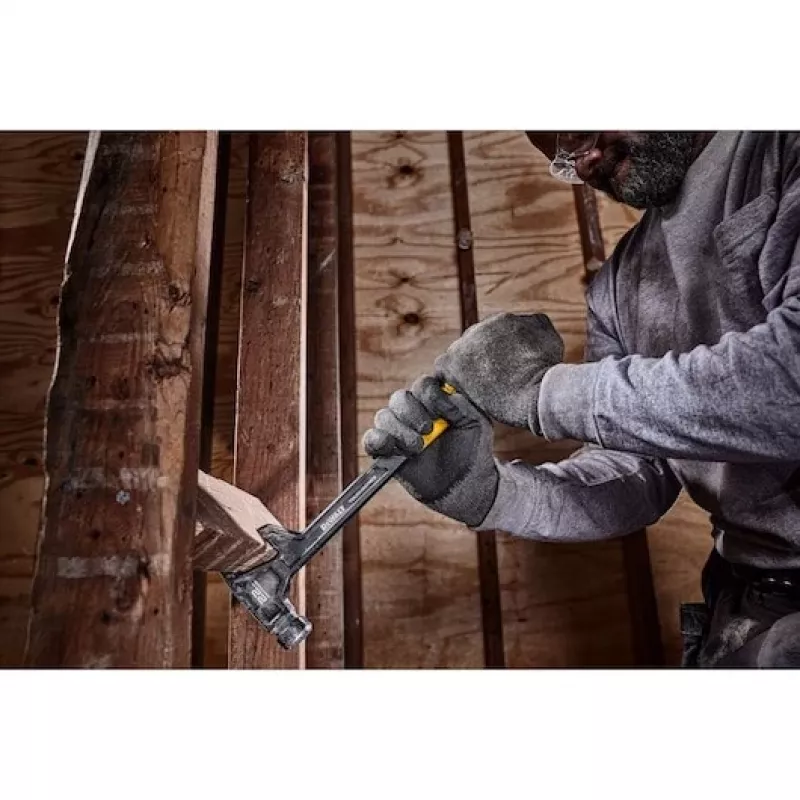 DEWALT DWHT51008-0 16 oz kladivo s pazúrom, čierna/žltá