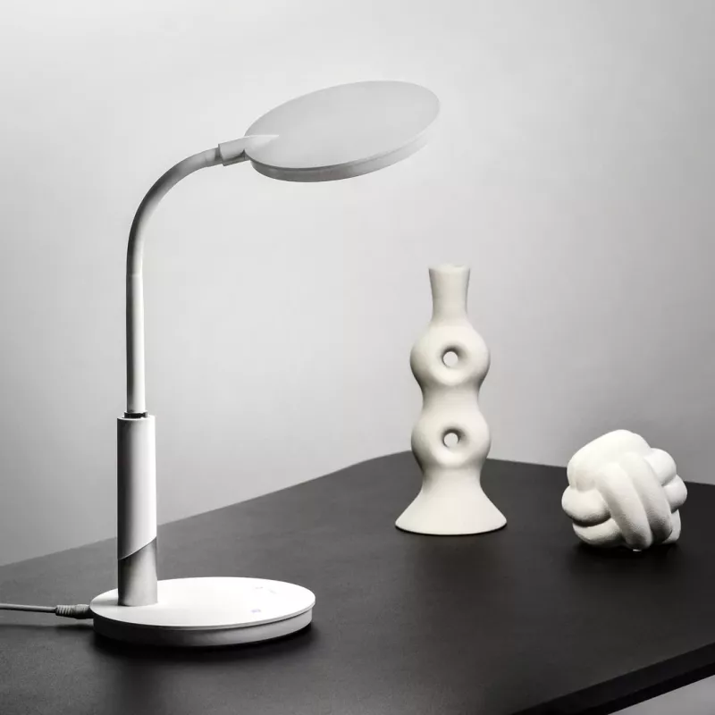 Activejet AJE-RAYA RGB biela LED stolná lampa