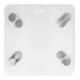 Adler smart kúpeľňová váha AD 8186 biela – Bluetooth 4.2, analýza zloženia tela, nosnosť 180 kg, tvrdené sklo