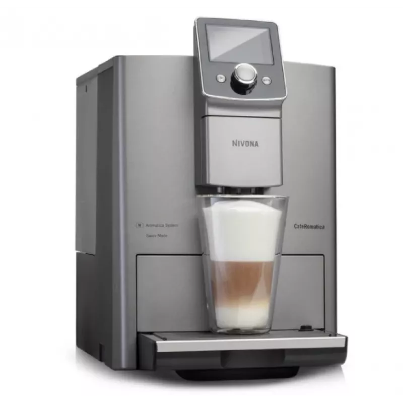 NIVONA Cafe Romatica 8 Series NICR 821 automatický kávovar titán/chróm