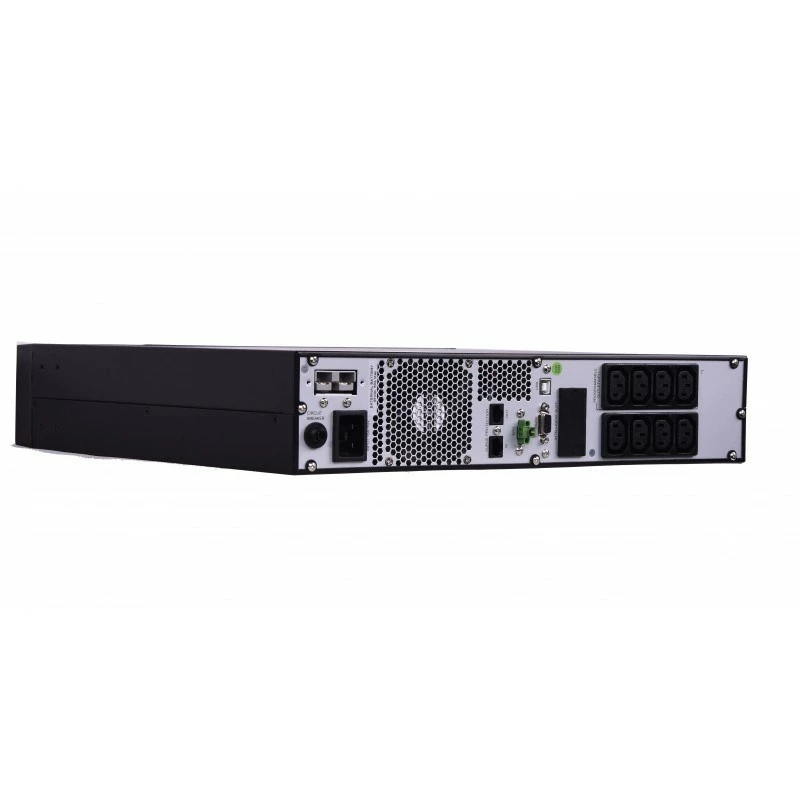 Orvaldi V2000+ line-interactive UPS 2 kVA 1800 W pure sine wave 2U rackmount/tower LCD 8x C13