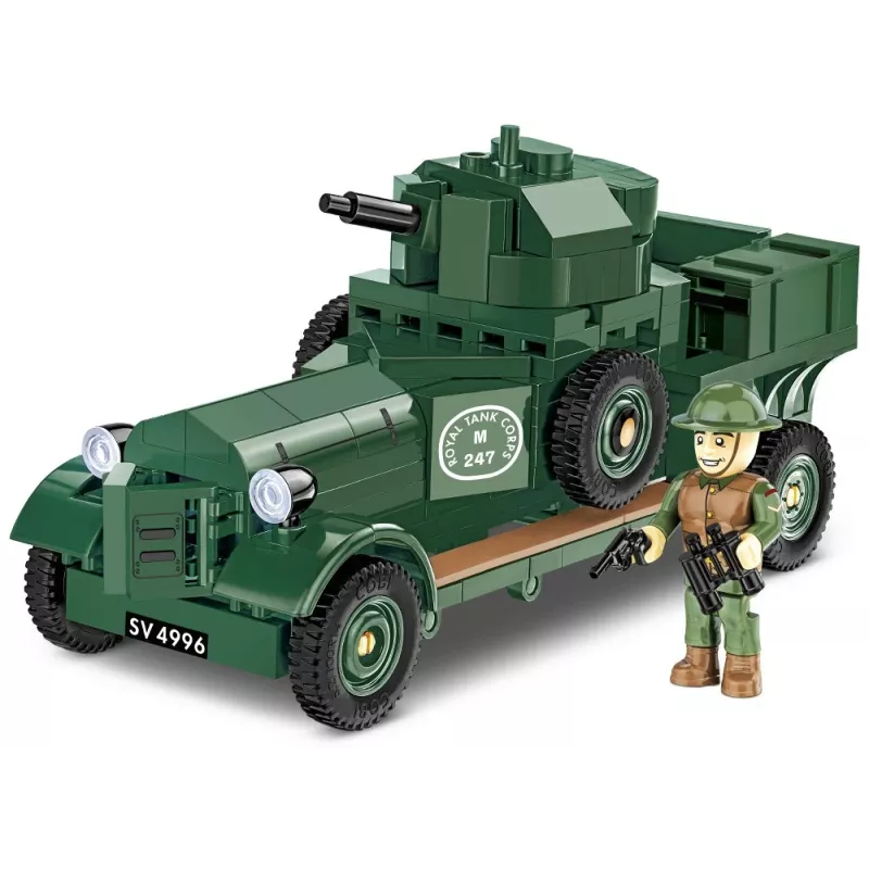 COBI KLOCKI Historical Collection Rolls-Royce Armoured Car 1920 Pattern Mk I stavebnica (226 dielov)