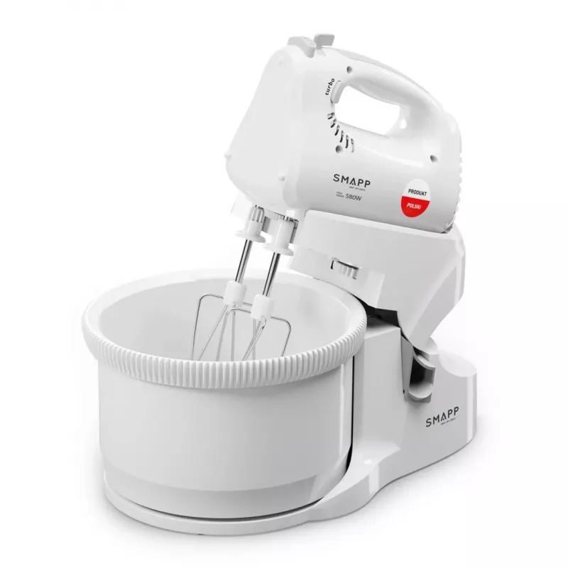 SMAPP ručný mixér s 2 misami 451.66 biela