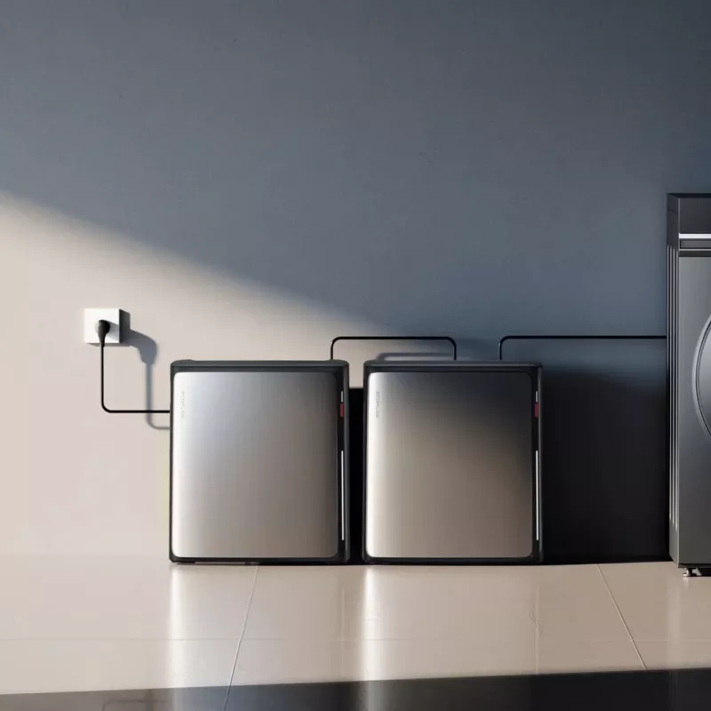 EcoFlow STREAM Ultra X Black mikroinvertor na ukladanie energie (3,84 kWh)