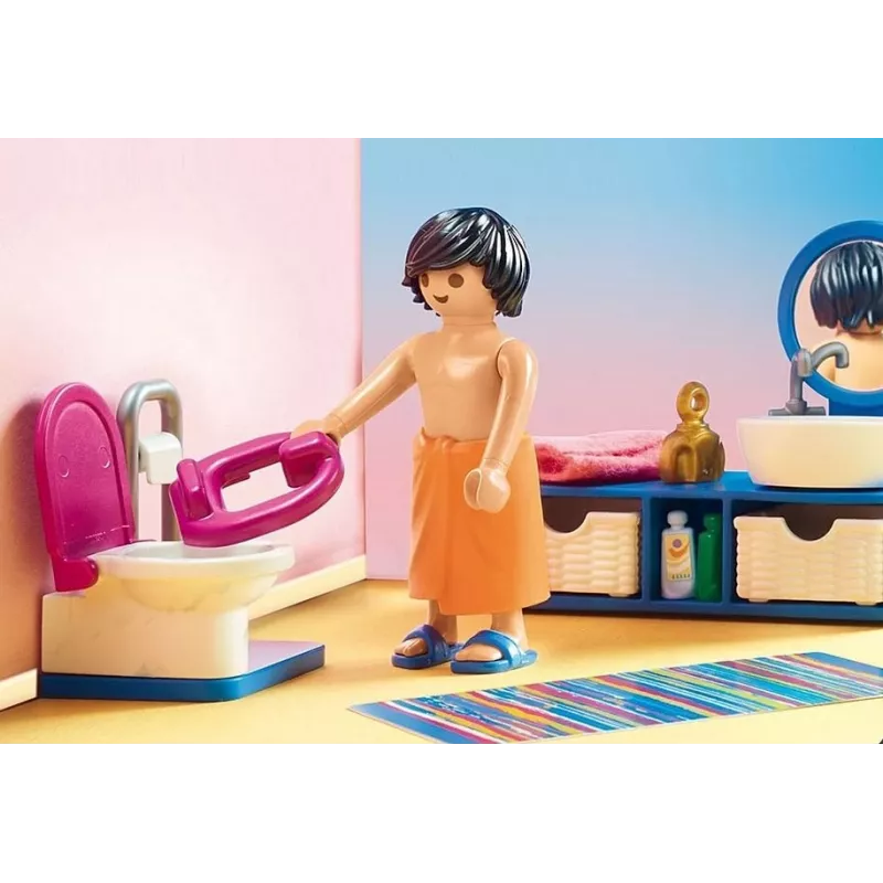 Playmobil domček pre bábiky 70211 kúpeľňa s vaňou