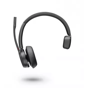Poly Voyager 4300 UC Series 4310 pre Microsoft Teams - bezdrôtový Bluetooth náhlavný set s mikrofónom s potlačením hluku - čierny