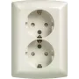 Siemens Schuko dvojzásuvka 10/16A 250V 5UB2211 - príslušenstvo pre napájanie