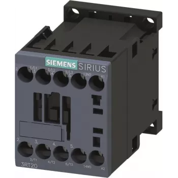 Siemens SIRIUS 3RT20 výkonový stýkač, 3-pólový, AC-3, 4 kW, 230 V AC, 1 NO pomocný kontakt, skrutkové svorky