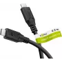 WENTRONIC Goobay kábel USB-C USB4 240W 20 Gbit/s Power Delivery 0,5 m čierny (74186)
