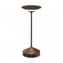 ab+ by Abert Tempo prenosná stolná lampa Corten