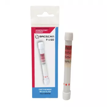 BACscan F-1 GO jednorazový chemický alkohol tester dychu