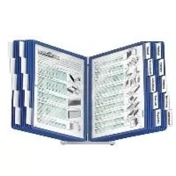 Durable VARIO Display Panel System DIN A4 modrý s 20 tabuľami