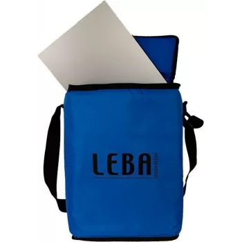 LEBA NoteBag Large 5 nabíjacia taška na notebook - modrá
