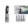 DURABLE FLEXIBOXX 6 držiak prospektov A4 na výšku transparentný nástenná montáž