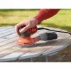 BLACK+DECKER excentrická brúska 240 W, 125 mm, 230 V