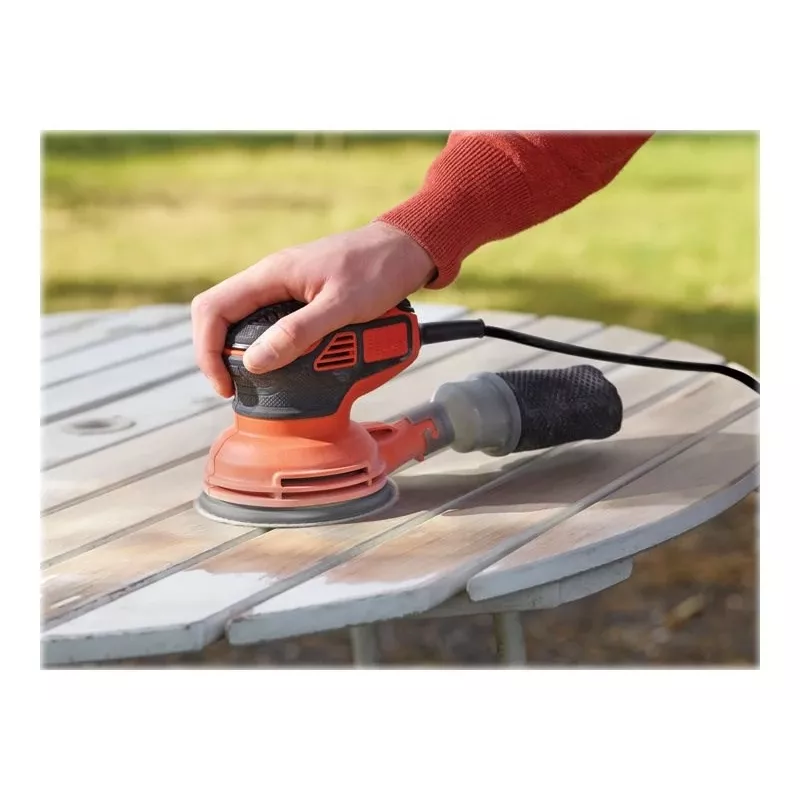 BLACK+DECKER excentrická brúska 240 W, 125 mm, 230 V