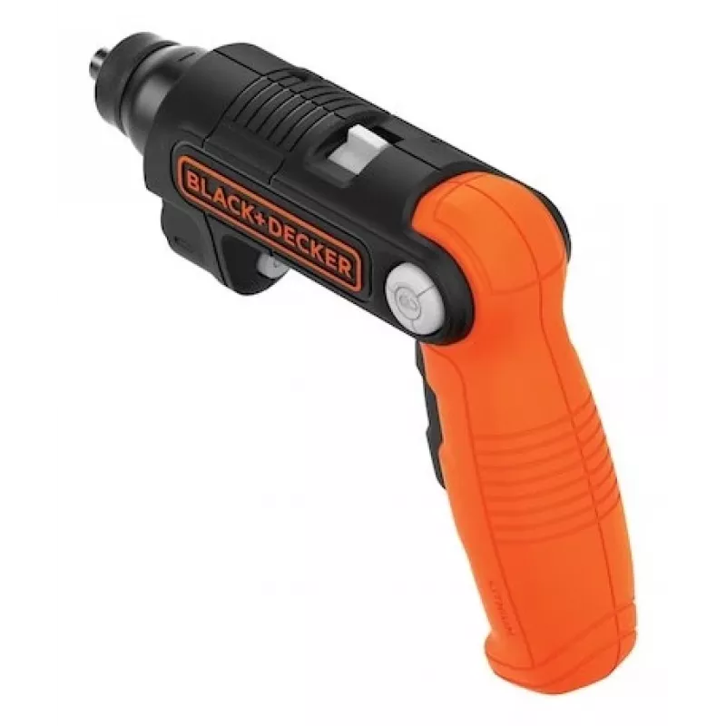 Black & Decker BDCSFL20C-QW 3,6V akumulátorový skrutkovač s baterkou, čierny/oranžový