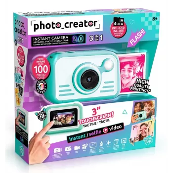 CANAL TOYS PHOTO CREATOR okamžitá kamera s farebným fotopapierom