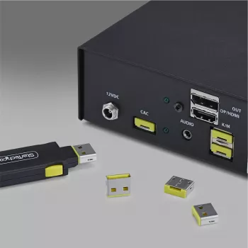 StarTech.com USB-A Port Blocker náhradné konektory 25 ks balenie - červené uzamykacie vložky pre USB-A-PORT-BLOCKER - opakovane použiteľné snap-in zabezpečenie USB-A portu (25P-USB-A-BLOCKER)