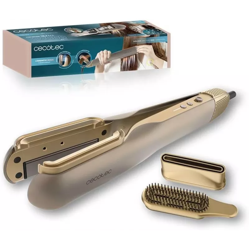 Cecotec Air Straightener AirLisse 2in1 ForceDry Champagne 1000W keramická béžová