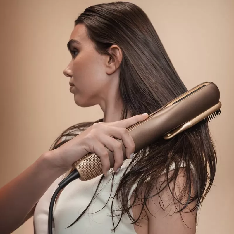 Cecotec Air Straightener AirLisse 2in1 ForceDry Champagne 1000W keramická béžová