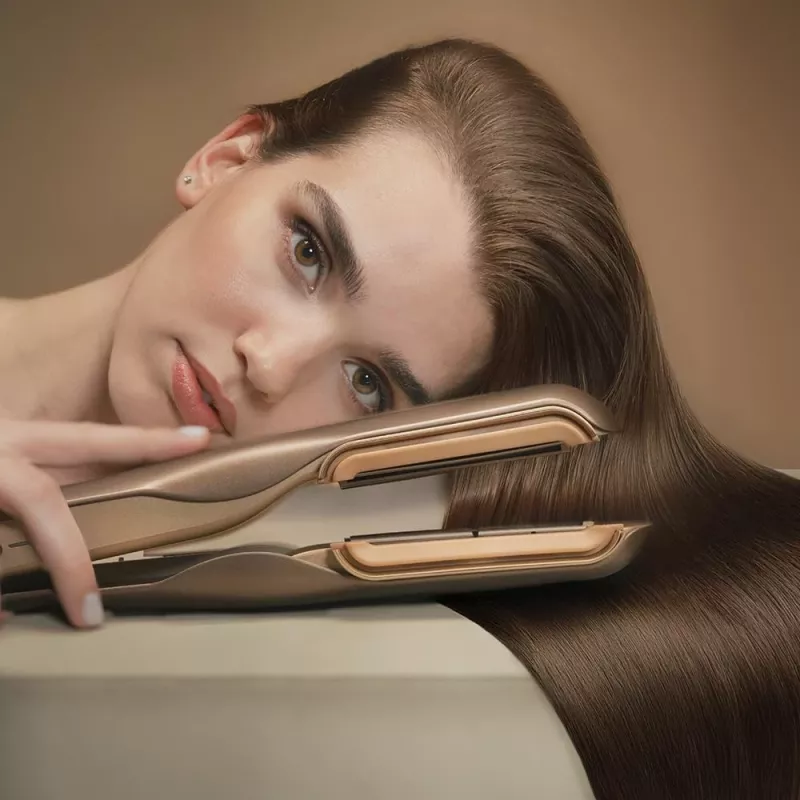 Cecotec Air Straightener AirLisse 2in1 ForceDry Champagne 1000W keramická béžová
