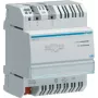 Hager TXA112 napájací zdroj zbernice KNX 230V AC 30V DC 640mA sivý