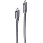 ShiverPeaks USB-C na USB-C kábel, USB 3.2 Gen 2, 4,0 m, čierny