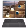 ASUS Zenbook Duo 14 UX8407AA-SN469X notebook, dvojitý 14-palcový displej WQXGA+ OLED (dotykový), 144 Hz, Intel Core Ultra 9 386H, 32 GB RAM, 1 TB SSD, Wi-Fi 7, 2x Thunderbolt 4, Windows 11 Pro, nemecká klávesnica