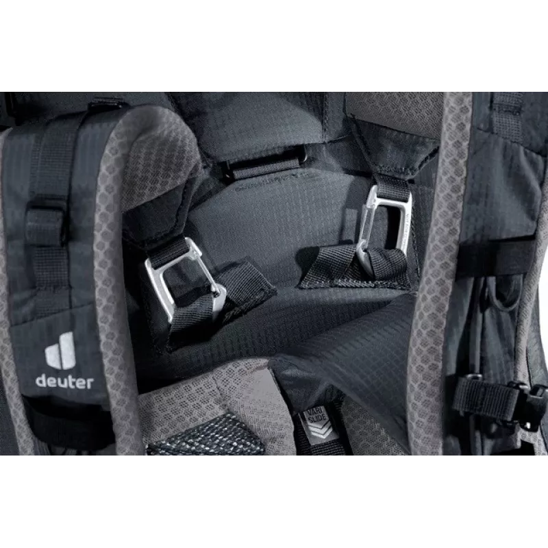 Deuter Aircontact Pro 85+10 turistický batoh čierny