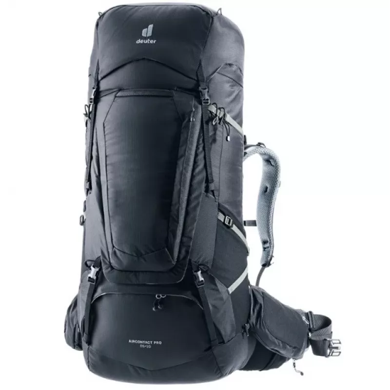 Deuter Aircontact Pro 85+10 turistický batoh čierny