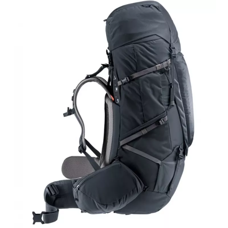 Deuter Aircontact Pro 85+10 turistický batoh čierny