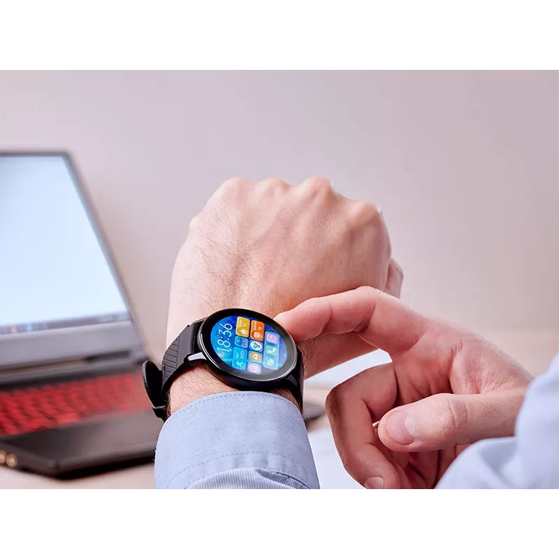 TRACER Smartwatch SMR2 Style 1.39in AMOLED čierny