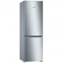 Bosch KGN36NLEA Serie 2 chladnička s mrazničkou, vzhľad nehrdzavejúcej ocele, 308 L celkový úžitkový objem, energetická trieda E