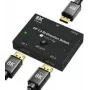 TECHLY IDATA-DP-2DP-8KT obojsmerný DisplayPort 1.4 switch 8K 2-v-1-out / 1-in-2-out splitter