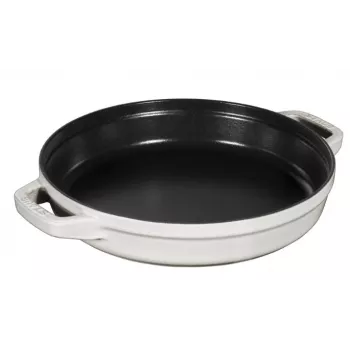 Staub La Cocotte okrúhly liatinový pekáč zapekacia forma 24 cm 3,8 L čierny