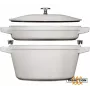 Staub La Cocotte okrúhly liatinový pekáč zapekacia forma 24 cm 3,8 L čierny