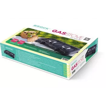 Brock GS 2002 BK prenosný plynový varič - čierny