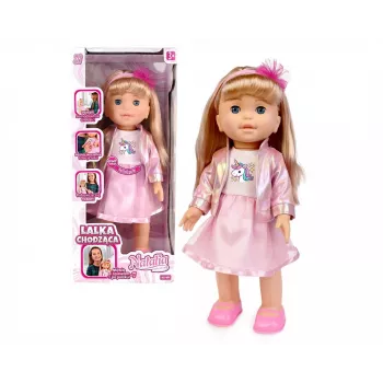 ARTYK chodiacа bábika Natalia 40 cm interaktívna bábika hovorí spieva chodí