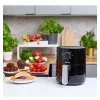MPM MFR-12 teplovzdušná fritéza 1500W 3,2L čierna