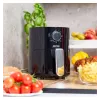 MPM MFR-12 teplovzdušná fritéza 1500W 3,2L čierna