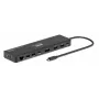 PORT Designs USB-C dokovacia stanica 4K Pro V2, 100W PD, čierna