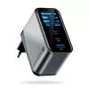 EVERACTIVE SC-670Q GaN 67W USB-C nabíjačka s 2x USB-C a 1x USB-A, Quick Charge 4+, PD 3.0, čierna