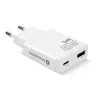 EVERACTIVE GaN QC3.0 45W USB-C nástenná nabíjačka SC-460Q biela