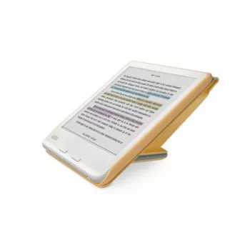 Kobo SleepCover pre Libra 2 - folio puzdro s funkciou spánku/prebudenia - žltá