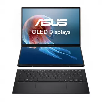 ASUS Zenbook Duo UX8406CA-QL331W 2-in-1 notebook, 14 palcov WUXGA OLED Touch, Intel Core Ultra 9 285H, 32GB LPDDR5x, 1TB SSD, Windows 11 Home, nemecká QWERTZ klávesnica