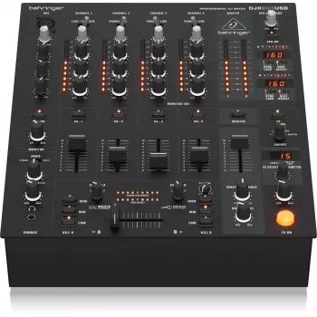 Behringer DJX900USB profesionálny 5-kanálový DJ mixér s INFINIUM bezkontaktným VCA crossfaderom, pokročilými digitálnymi efektmi a USB/audio rozhraním